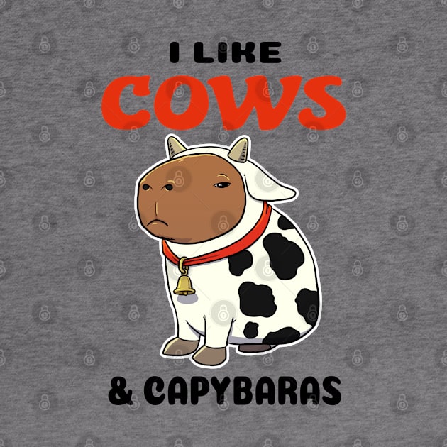 I like Cows and Capybaras by capydays